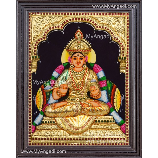 Annapoorani 3D Tanjore Painting