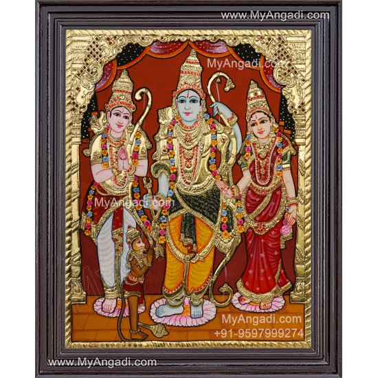Kothanda Ramar Tanjore Painting