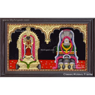 Vaitheeswaran Thaiyal Nayagi Tanjore Painting