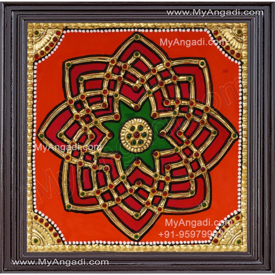 Aiswarya Kolam Tanjore Painting