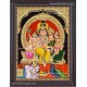 Shivan Family Tanjore Painting