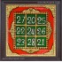 Kubera Lakshmi Yantram Tanjore Painting