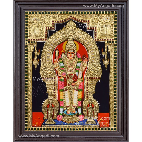 Thiruchendhur Murugan Tanjore Painting