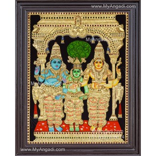 Meenakshi Thirukalyanam Tanjore Painting