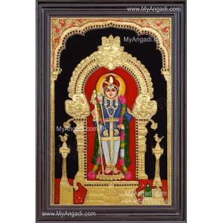 Palani  Murugan Tanjore Painting