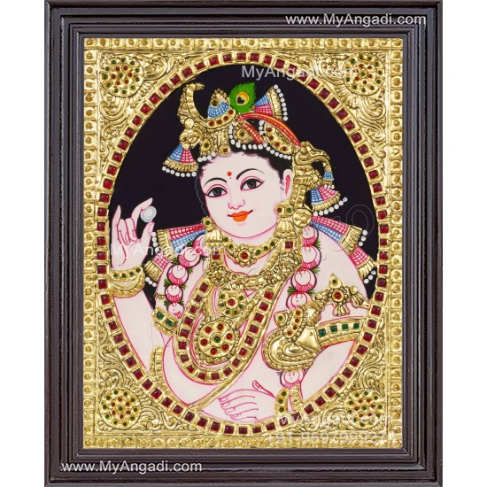 Krishna Tanjore Painting