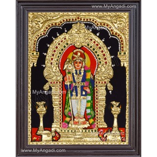 Palani  Murugan Tanjore Painting