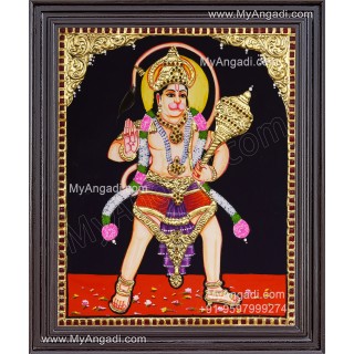Hanuman Tanjore Painting