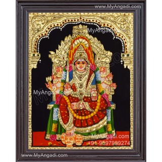 Samayapura Mariamman Tanjore Painting