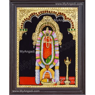 Melmaruvathur Amman  Tanjore Painting