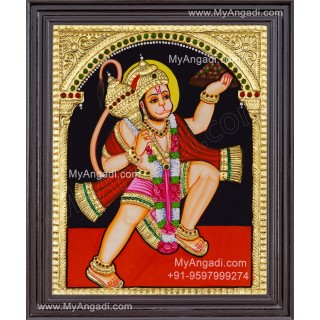 Hanuman Tanjore Painting