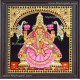 Gajalakshmi Tanjore Painting