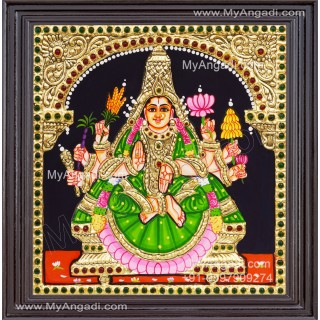 Dhanya Lakshmi Tanjore Painting