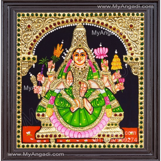 Dhanya Lakshmi Tanjore Painting