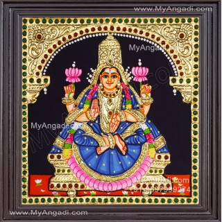 Iswarya Lakshmi Tanjore Painting