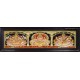 3 Panel Ganesha Lakshmi Saraswathi Tanjore Painting