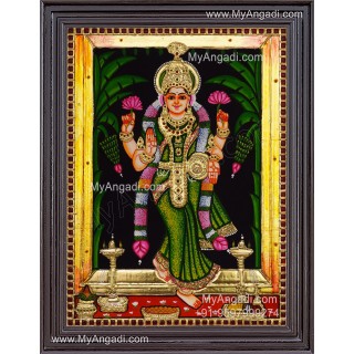 Grahalakshmi Tanjore Painting