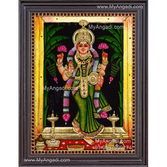 Grahalakshmi Tanjore Painting
