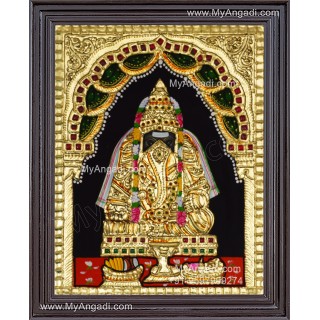 Karpaga Vinayagar Tanjore Painting