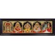 Panel Balaji Lakshmi Sivan Parvathi Ganesha Saraswathi Tanjore Painting