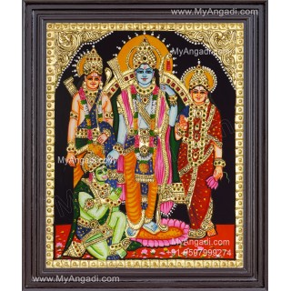 Ram Parivar Tanjore Painting