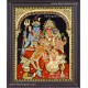 Shiv Parivar Tanjore Painting