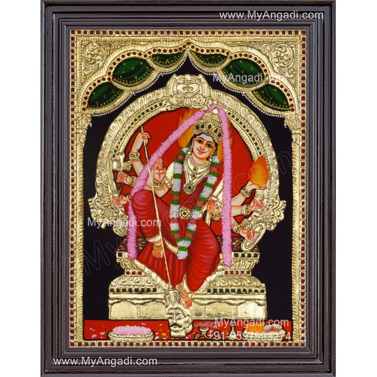 Sellandi Amman Tanjore Painting