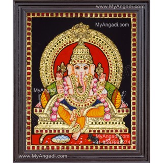 Ganesha Tanjore Painting