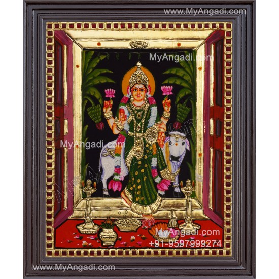 GrahaLakshmi Tanjore Painting