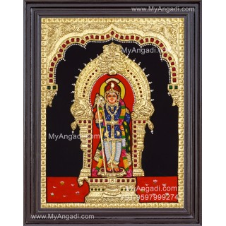Palani  Murugan Tanjore Painting