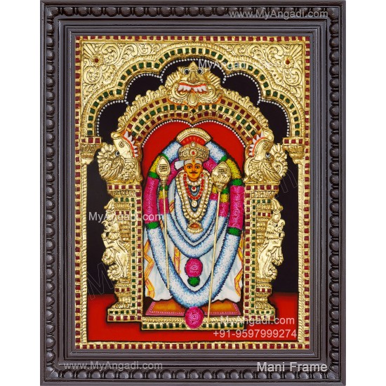 Gajalakshmi 2d Tanjore Painting