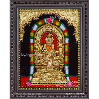Ponkali Amman 3D Tanjore Painting