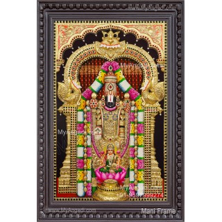Balaji Lakshmi 3D Tanjore Painting