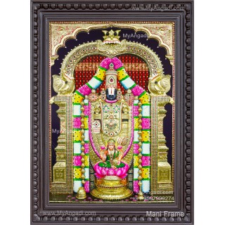 Perumal Lakshmi 3D Tanjore Painting