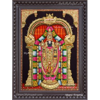Balaji Lakshmi 3D Tanjore Painting