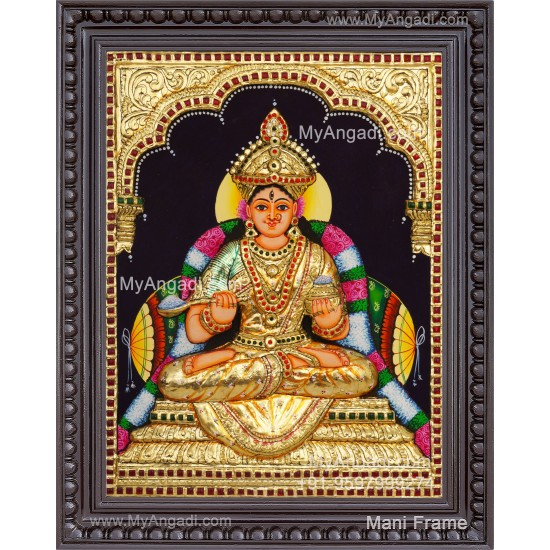 Annapoorani 3D Tanjore Painting