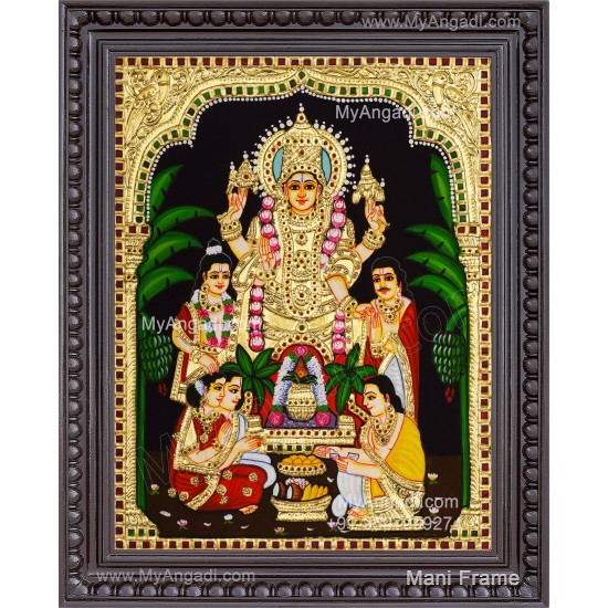 Sathyanarayana Tanjore Painting