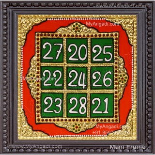 Kubera Lakshmi Yantram Tanjore Painting