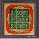 Kubera Lakshmi Yantram Tanjore Painting