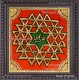Sri Chakram Tanjore Painting