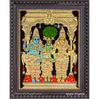 Meenakshi Thirukalyanam Tanjore Painting
