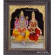 Vishnu and Lakshmi Tanjore Painting