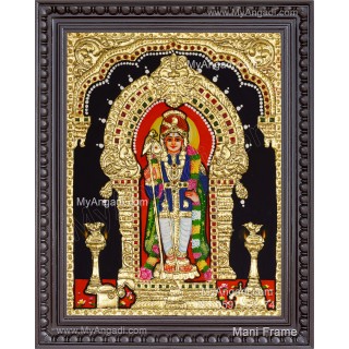 Palani  Murugan Tanjore Painting