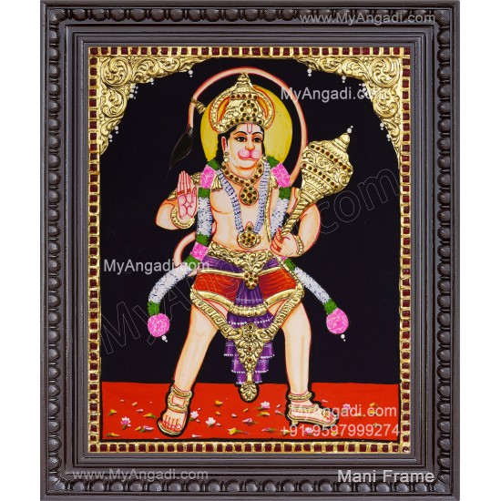 Hanuman Tanjore Painting