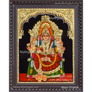 Samayapura Mariamman Tanjore Painting
