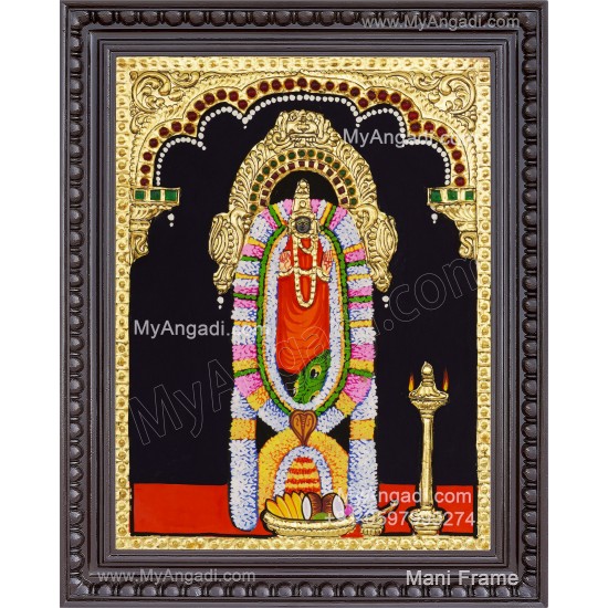 Melmaruvathur Amman  Tanjore Painting
