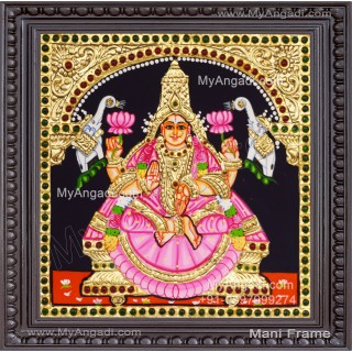 Gajalakshmi Tanjore Painting