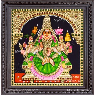 Dhanya Lakshmi Tanjore Painting