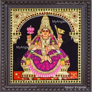 Adhi Lakshmi Tanjore Painting