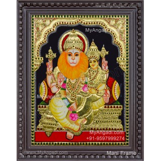 Lakshmi Narasimmar Tanjore Painting